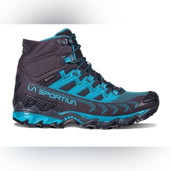 La Sportiva Shoes - La Sportiva Ultra Raptor II Mid  Gore Tex Trail shoe womens 6.5 Carbon/topaz NWT